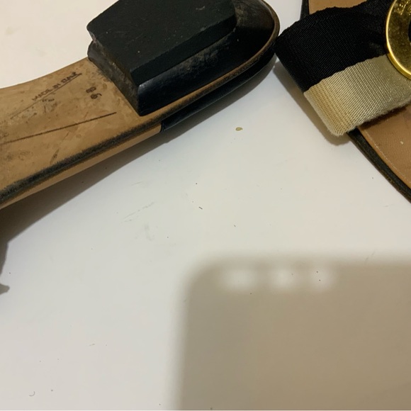 Kate Spade Sandals black and cream size 9B - Picture 5 of 10